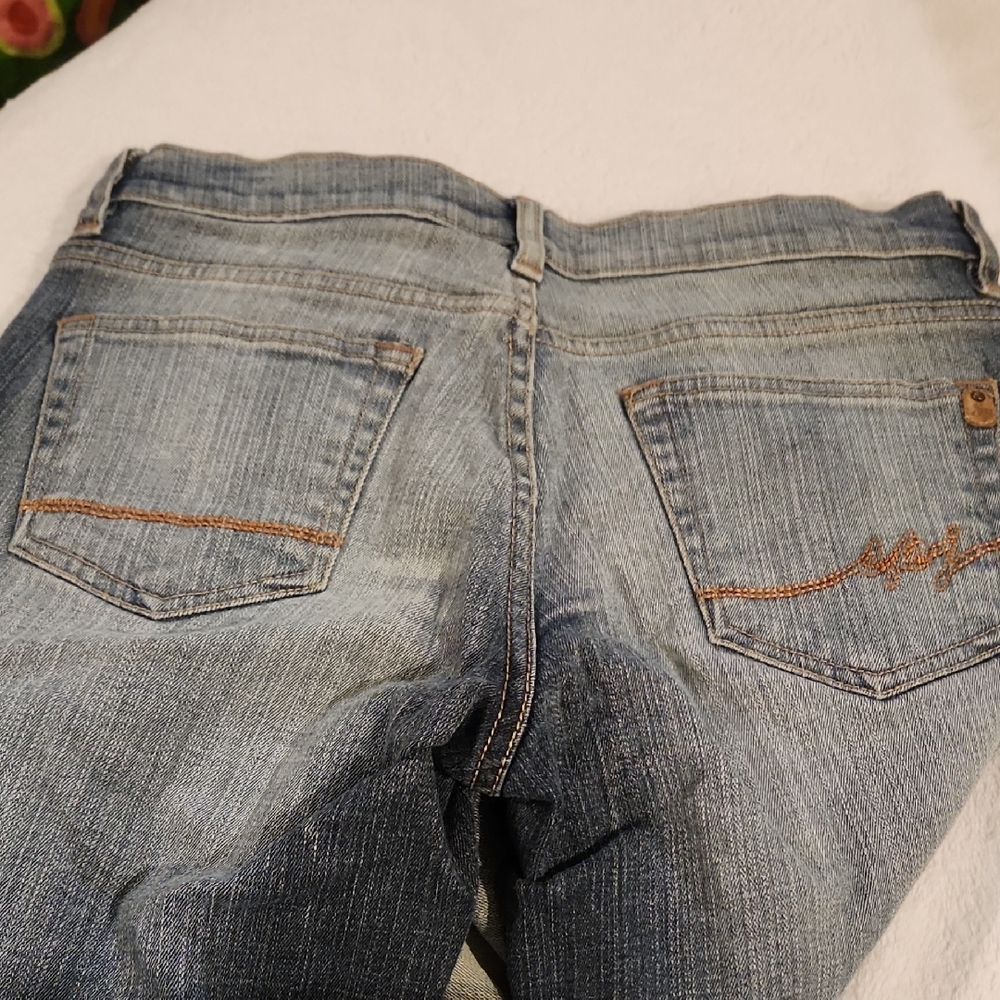 South Pole Dark Blue Flare Women's Jeans - Picture 4 of 4